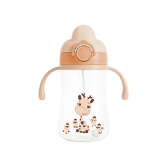 Bebyra Portable Baby Water Bottle 300ml – BPA-Free Plastic, Lightweight, Spill-Proof, Travel-Friendly Cup for Toddlers