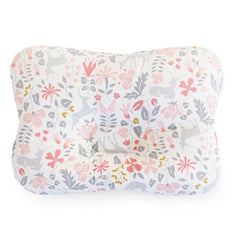 Bebyra Baby Anti-Deviation Head Pillow – Pure Cotton Shaped Square Pillow for Infant Head Support & Flat Head Prevention
