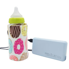 Bebyra USB Milk & Water Warmer – Portable Baby Bottle Heater, Travel Stroller Insulated Bag & Food Warmer Cover