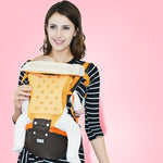 Bebyra Baby Carrier Waist Stool – Double Shoulder Strap Ergonomic Infant Carrier for Comfort & Support