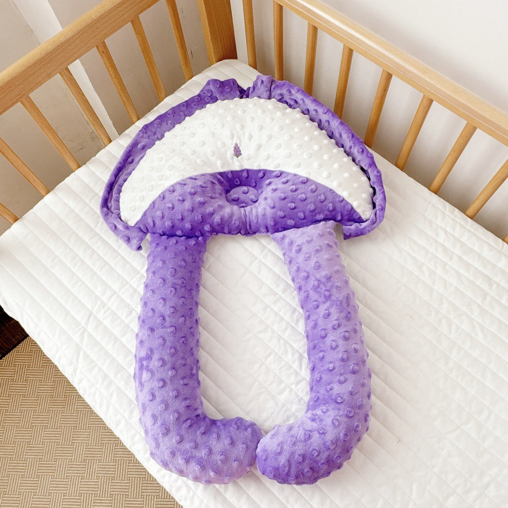 Bebyra No Top Velvet Anti-Deviation Baby Pillow – Pearl Cotton Infant Pillow for Newborns & 1–3 Years Old