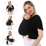 Bebyra Baby Carrier Front Wrap Scarf – Multi-Functional Front & Back Dual Baby Carrier Bag, Comfortable Polyester