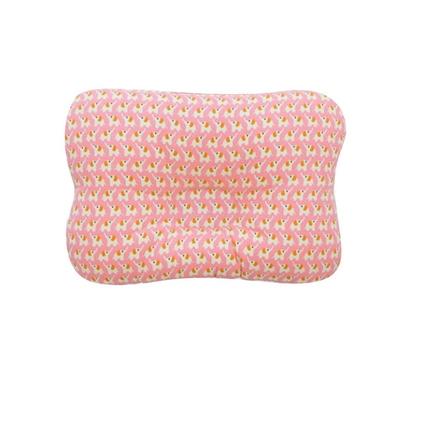 Bebyra Baby Anti-Deviation Head Pillow – Pure Cotton Shaped Square Pillow for Infant Head Support & Flat Head Prevention