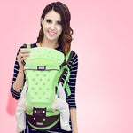 Bebyra Baby Carrier Waist Stool – Double Shoulder Strap Ergonomic Infant Carrier for Comfort & Support