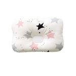Bebyra Baby Anti-Deviation Head Pillow – Pure Cotton Shaped Square Pillow for Infant Head Support & Flat Head Prevention
