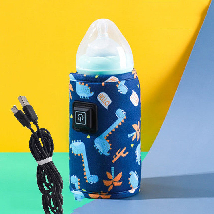 Bebyra Baby Bottle Cooler & Warmer Bag – Portable Thermostatic Milk Heating & Insulated USB Bottle Bag