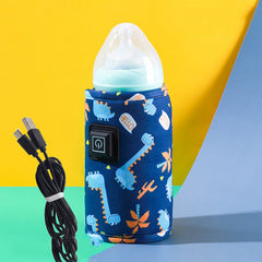 Bebyra Baby Bottle Cooler Bag Warmer – Portable USB Insulation Cover with Thermostatic Heating, Travel-Friendly