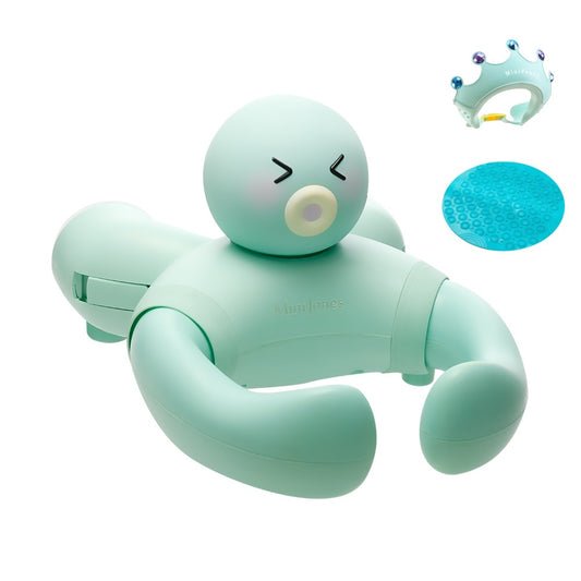 Bebyra MiniJones Baby Bath Stand with Suction Cup – Adjustable Wall-Mounted Bath Support for Babies 9+ Months