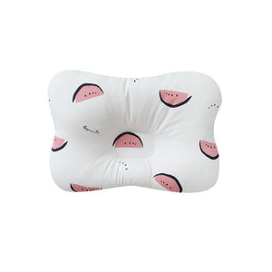 Bebyra Baby Anti-Deviation Head Pillow – Pure Cotton Shaped Square Pillow for Infant Head Support & Flat Head Prevention