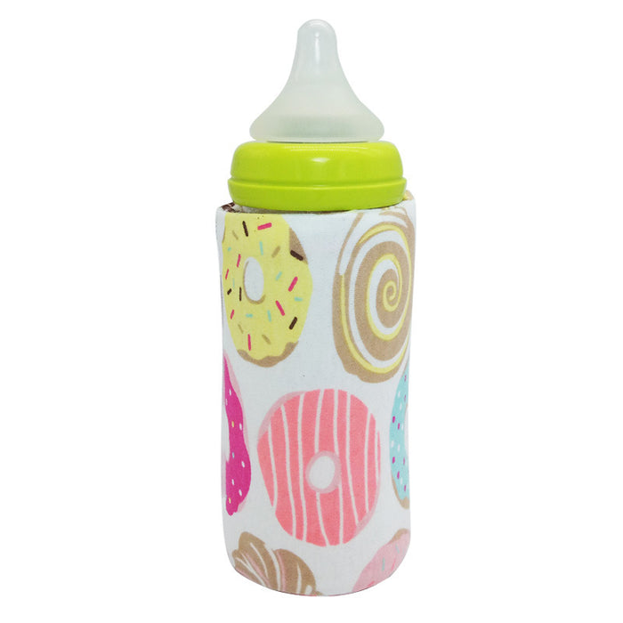Bebyra USB Baby Bottle Warmer – Portable Insulated Milk & Food Heater Bag for Travel, Stroller, and Nursing