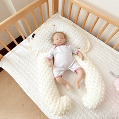 Bebyra No Top Velvet Anti-Deviation Baby Pillow – Pearl Cotton Infant Pillow for Newborns & 1–3 Years Old
