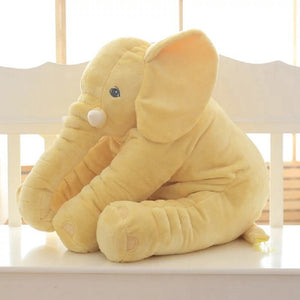 Bebyra Soft Comfort Elephant Plush Toy – Child Sleep Pillow, Cozy Short Plush Pillow Shell for Kids & Babies