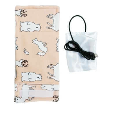 Bebyra USB Baby Bottle Warmer – Portable Insulated Milk & Food Heater Bag for Travel, Stroller, and Nursing