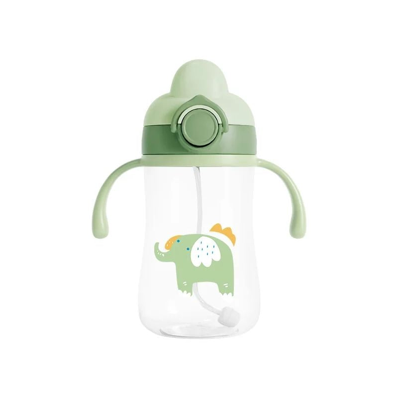 Bebyra Portable Baby Water Bottle 300ml – BPA-Free Plastic, Lightweight, Spill-Proof, Travel-Friendly Cup for Toddlers