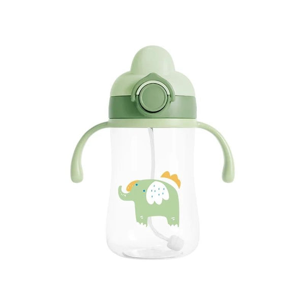 Bebyra Portable Baby Water Bottle 300ml – BPA-Free Plastic, Lightweight, Spill-Proof, Travel-Friendly Cup for Toddlers