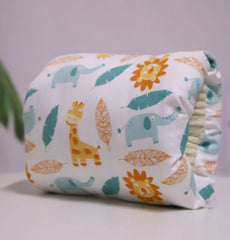 Bebyra Adjustable Baby Cotton Nursing Arm Pillow – Breastfeeding Support Cushion, Washable Infant Feeding Pillow