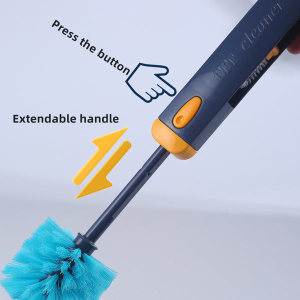 Bebyra 4-in-1 Bottle Gap Cleaner Brush – Multifunctional Silicone Cup & Bottle Cleaning Tool, U-Shaped Mini Kitchen Gadget