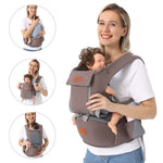 Bebyra Multi-Functional Baby Waist Stool – Dual-Purpose Front & Back Baby Carrier, Ergonomic Polyester Infant Hip Seat