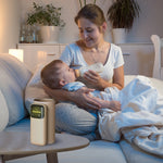 Bebyra Portable Baby Bottle Warmer with Night Light – 6 Heating Levels, USB Rechargeable Milk & Formula Warmer for Travel