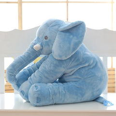 Bebyra Soft Comfort Elephant Plush Toy – Child Sleep Pillow, Cozy Short Plush Pillow Shell for Kids & Babies