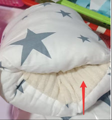 Bebyra Adjustable Baby Cotton Nursing Arm Pillow – Breastfeeding Support Cushion, Washable Infant Feeding Pillow