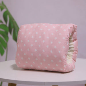 Bebyra Adjustable Baby Cotton Nursing Arm Pillow – Breastfeeding Support Cushion, Washable Infant Feeding Pillow