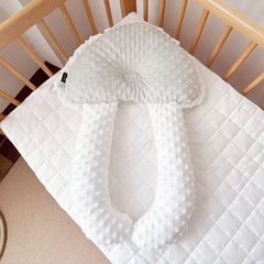 Bebyra No Top Velvet Anti-Deviation Baby Pillow – Pearl Cotton Infant Pillow for Newborns & 1–3 Years Old