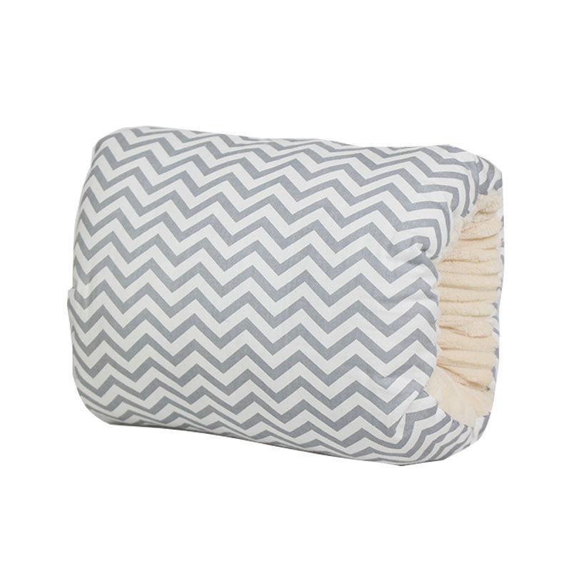 Bebyra Adjustable Baby Cotton Nursing Arm Pillow – Breastfeeding Support Cushion, Washable Infant Feeding Pillow